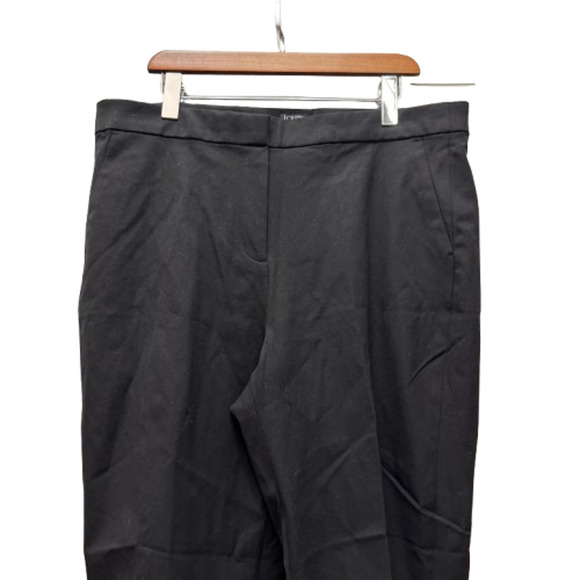 NWT J.Crew Kate Pants Black Trouser Women's 16 Work Measures 38 X 31 - Picture 4 of 10